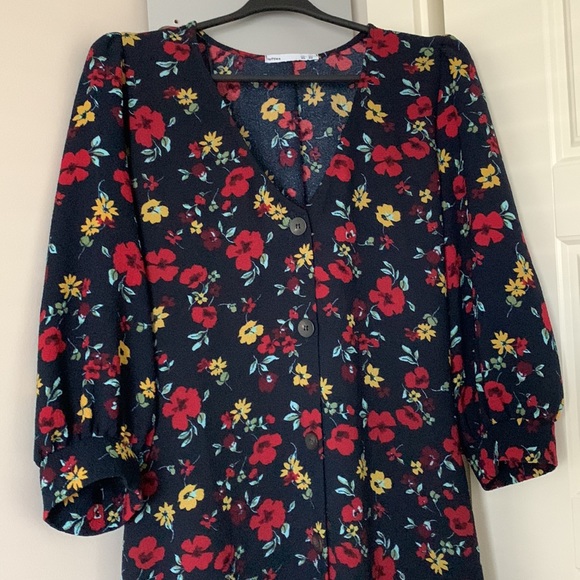 Midi Floral Dress - Picture 4 of 7